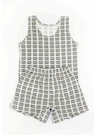 Состав:
Кулирка
Хлопок 100%
	Трикотажный комплект нижнего белья для мальчика (майка + трусы).