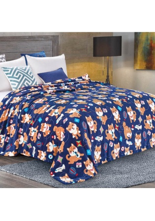 Материал:
Велсофт
Полиэстер 100%
	Пледы серии 