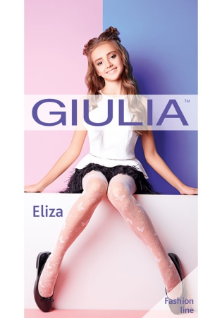 Состав:
Полиамид 90%
Эластан 10%
	Тонкие детские колготки с эффектом тюля и оплетенным эластаном, плотностью 20 ден, с усиленными шортиками и широким поясом. По всей ноге модели размещен тканый узор 