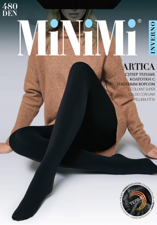 Состав:
Полиэстер 96%
Эластан 4%
     Очень теплые (480 ден) и эластичные колготки с термоэффектом. Мягкий и теплый ворс на внутренней стороне приятно ощущается на коже, бережно сохраняет тепло и обеспечивает терморегулирующий эффект, который позволя