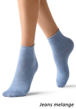 Omsa Eco 256 jeans melange