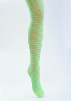 Состав: 
Полиамид 85%, 
Эластан 15%
	Колготки в горизонтальную полоску.