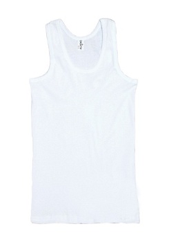 Состав:
Хлопок 100%
	Мужская однотонная майка. 