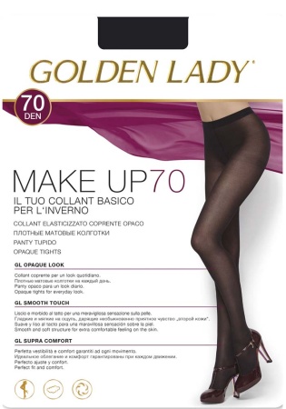 Состав:
Полиамид 95%,
Эластан 5%
	Плотные непрозрачные шелковистые однородные колготки с лайкрой.