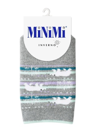 Состав:
Хлопок 80%
Полиамид 15%
Эластан 5%
     Носки женские из высококачественного хлопка с новогодним рисунком и мягким плюшем на внутренней стороне.
