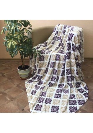 Материал:
Корал-флис (100% п/э), плотность ткани 190 гр/кв.м.
	Пледы серии 