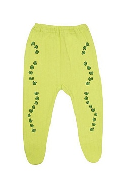 Состав:
Интерлок
Хлопок 100%
	Ползунки на резинке с аппликацией.