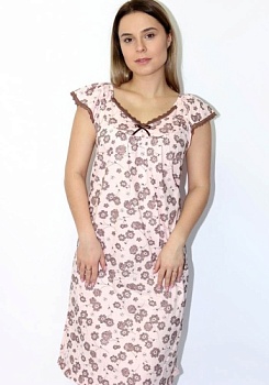 Состав: 
Хлопок 100% 
	Сорочка женская. 

Обратите внимание: расцветка товара на сайте может отличаться от фактической расцветки. Оптовый склад оставляет за собой право поставить товар любого цвета, который имеется на данный момент.	