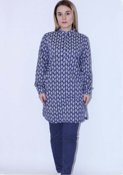 Состав:
Хлопок 100%
	Комплект женский.