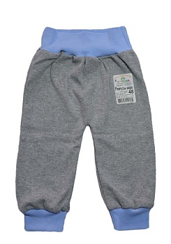 Состав:
Интерлок
Хлопок 100%
	Штанишки с евро резинкой и манжетами на ножках.