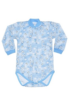 Состав:
Футер
Хлопок 100%
	Детское боди на кнопках с воротничком, длинный рукав. 