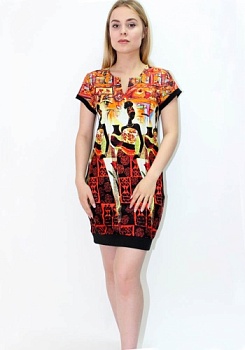 Состав: 
Хлопок 100%
	Туника женская.