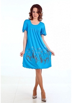 Состав:
Вискоза 
Полиэстер 100% 
	Платье женское.