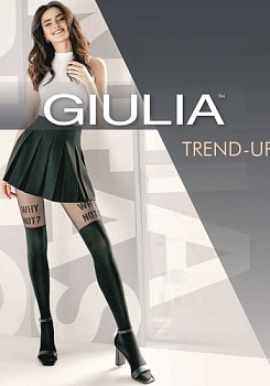 Состав:
Полиамид 95%
Эластан 5%
    Матовые фантазийные колготки с оплетенным эластаном, плотностью 60 ден, с ластовицей, широким поясом и усиленными плоскими швами. У модели тонкий верх с крупной надписью 