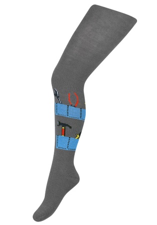 Состав:
Хлопок 76%, 
Полиамид 21%, 
Эластан 3%
	Колготки для мальчиков, с рисунком. Изготовлены из качественной и практичной ткани, в которой присутствует большой процент хлопка, сохраняющий тепло, и эластичные полиамидные нити и эластан, благодар