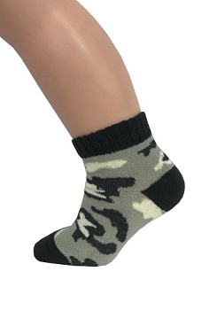 Состав:
Хлопок 90%
Полиамид 5%
Эластан 5%
	Носки детские демисезонные для мальчиков.