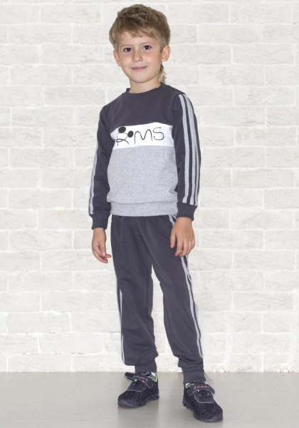 Состав:
Футер двунитка
	Детский спортивый комплект.