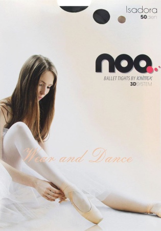 Состав:
Полиамид 92%
Эластан 8%
	Однотонные непрозрачные колготки для танцев и балета из микрофибры плотностью 50 den. За счет использования технологии 3D-пллетения изделие идеально облегает ногу, будто 