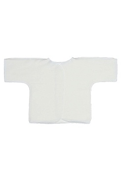 Состав:
Интерлок
Хлопок 100%
	Детская однотонная распашонка.