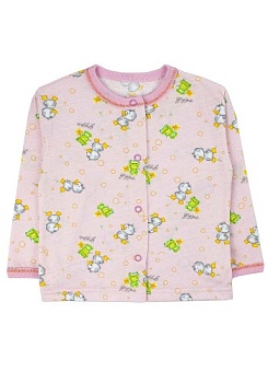 Состав:
Кулирка
Хлопок 100%
	Детская кофта на кнопках спереди, с длинным рукавом.