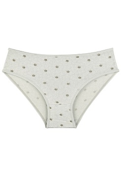 Состав:
Хлопок 95%
Эластан 5%
	Женские трусы-баталы из принтованного полотна. Цвета ассорти. 