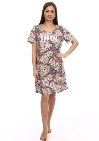 Состав:
Кулирка
Хлопок 100%
     Женская туника из принтованной ткани. 

Обратите внимание: расцветка товара на сайте может отличаться от фактической расцветки. Оптовый склад оставляет за собой право поставить товар любого цвета, который имеетс