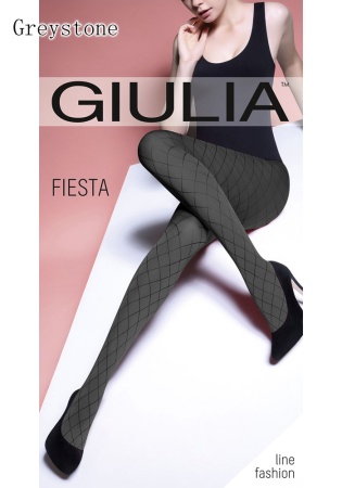 Состав:
Полиамид 92%
Эластан 8%
	Непрозрачные фантазийные колготки из микрофибры с 3D эластаном, плотностью 120 ден, с укрепленным мыском, ластовицей, широким поясом и плоскими швами. По всей ноге модели размещен просветный узор в виде сетки. 