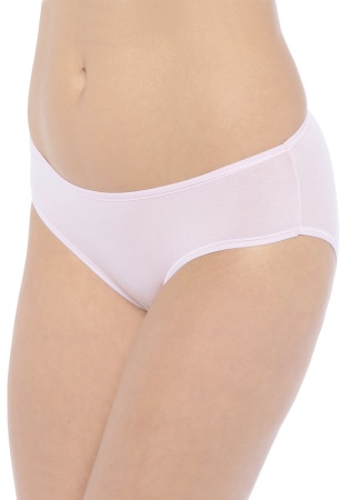Состав:
Модал 95%
Эластан 5%
	Женские трусы со средней посадкой. Изготовлены из однотонного полотна. Пояс и проймы из мягкой резинки. Цвета ассорти. 
