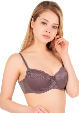 Состав: 
Полиамид 73%, 
Хлопок 18%,
Эластан 9%
	Бюстгальтер 