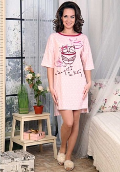 Состав:
Кулирка
Хлопок 100% 
	Женская туника с ассиметричным уровнем длин переда и спинки. 