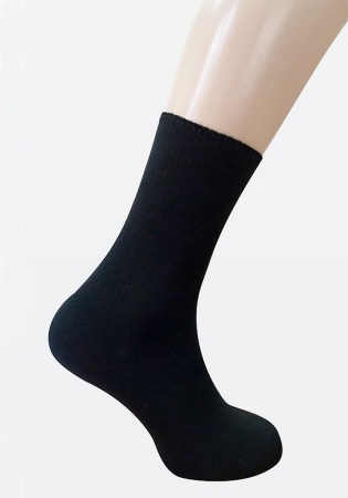 Состав:
Хлопок регенерированный (70/30) + дорластан
	Мужские носки для проблемных ног.