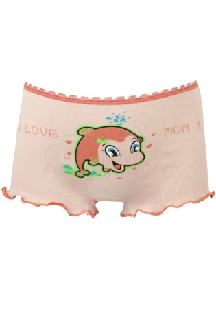 Состав: 
Хлопок 100%
	Детские трусы-шорты для девочек. 