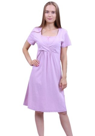 Состав:
Хлопок 100%
       Женская ночная сорочка.

Обратите внимание: расцветка товара на сайте может отличаться от фактической расцветки. Оптовый склад оставляет за собой право поставить товар любого цвета, который имеется на данный момент.	