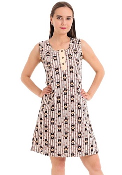 Состав: 
Хлопок 100% 
	Женская ночная сорочка. 

	Обратите внимание: расцветка товара на сайте может отличаться от фактической расцветки. Оптовый склад оставляет за собой право поставить товар любого цвета, который имеется на данный момент.	