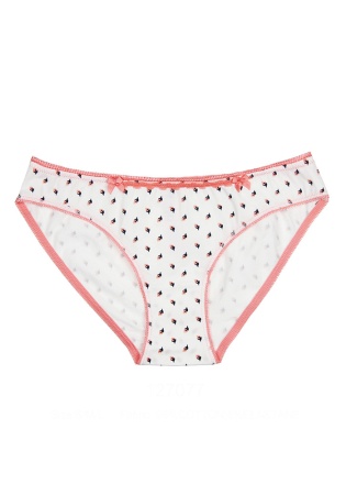 Состав:
Хлопок 95%,  
Эластан 5%
	Женские трусики.