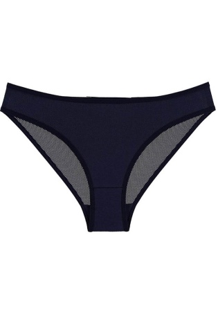 Состав:
Хлопок 95%
Эластан 5%
     Женские трусы-слипы с низкой посадкой. Передняя деталь выполнена из однотонного полотна, Задняя деталь выполнена из сетчатого материала. 