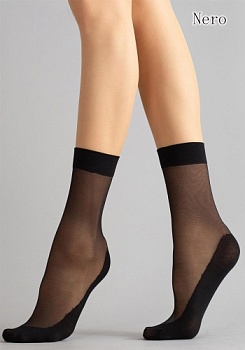 Состав:
Полиамид 55%
Хлопок 37%
Эластан 5%
    Тонкие фантазийные носки с оплетенным эластаном, плотностью 20 ден, с комфортной резинкой. На нижней части модели размещена имитация хлопковых подследников.
