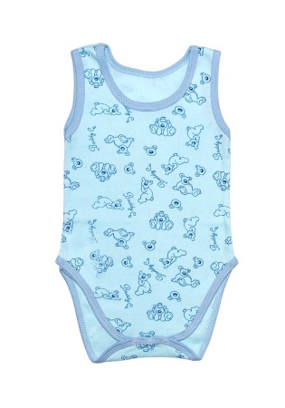 Состав:
Рибана
Хлопок 100%
	Боди (майка и трусы). Снизу три кнопки для переодевания подгузника.