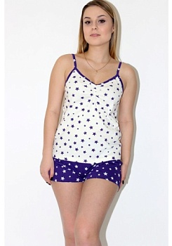 Состав:
Хлопок: 100%.
	Комплект женский.