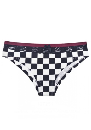 Состав:
Хлопок 95%,  
Эластан 5%
	Женские трусики 