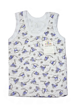 Состав:
Кулирка
Хлопок 100%
	Майка детская.