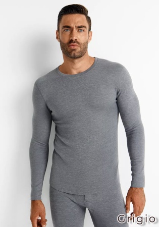 OmU 1613T Лонгслив Мужской grigio