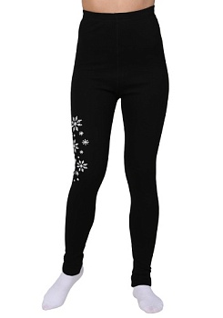 Состав:
Рибана с начесом
Хлопок 51%
ПЭ 45%
Эластан 4%
	Лосины плотно облегающие 