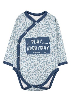 Состав:
Интерлок
	Детский боди с аппликацией.