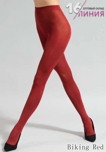 Omsa Velour 70 biking red