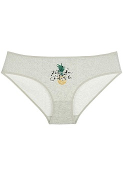 Состав:
Хлопок 95%
Эластан 5%
	Женские трусы-баталы из принтованной ткани. Цвета ассорти. 