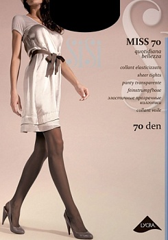 Состав:
Полиамид 88%
Эластан 12%
	Эластичные прозрачные колготки с лайкрой, плотностью 70 ден, с поддерживающими штанишками и укрепленным мыском. Без ластовицы.