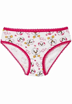 Состав:
Хлопок 97%
Эластан 3%
	Детские трусы для девочек. 