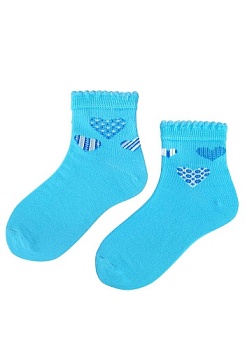 Состав:	
х/б - 75%, 
ПА - 23%, 
лайкра - 2%
	Носки детские 