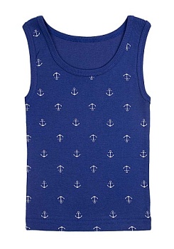 Состав:
Рибана
Хлопок 100%
	Майка детская.